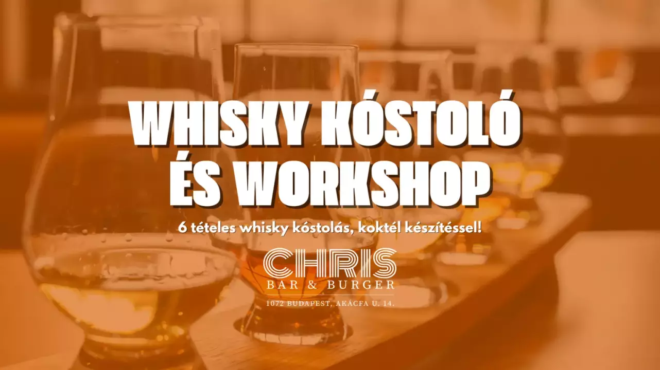 Whisky kóstoló és Workshop Budapesten fő kép
