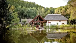 Erdőszéli kuckóban, tóparton kettesben Cserkeszőlőn 3 éjszaka kosár