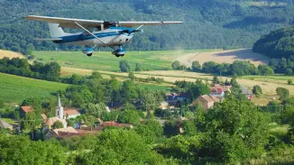 20 perces Zselici sétarepülés Cessna 172-es repülővel